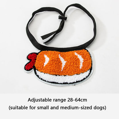 Dog Collar With Cute Bib & Bandana - Pet Puppy Accessories canrusupet