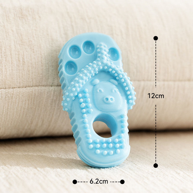 Interactive Chew-Proof Dog Toy Slipper For Small/Medium Dogs canrusupet