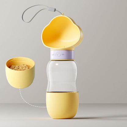 Outdoor Dog Walking Portable Dog Water Bottle canrusupet