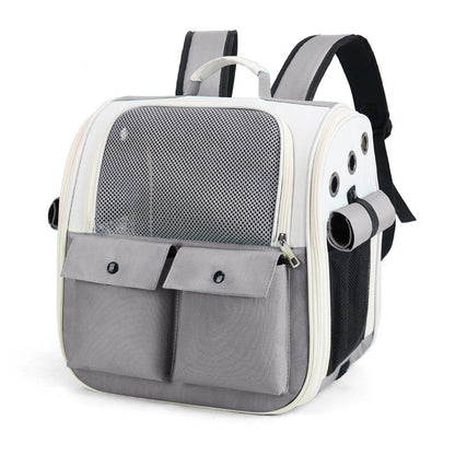 Double Shoulder Pet Self Backpack - canrusupet