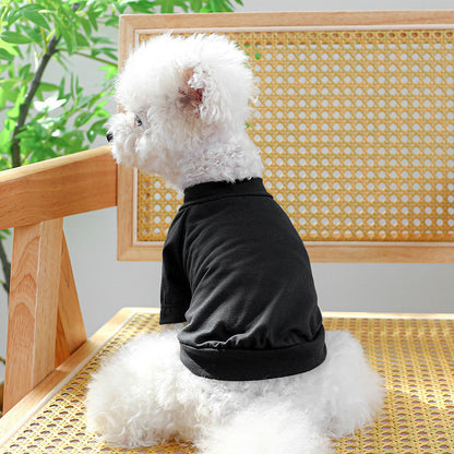 Dog Or Cat ClothesSolid color crewneck - canrusupet