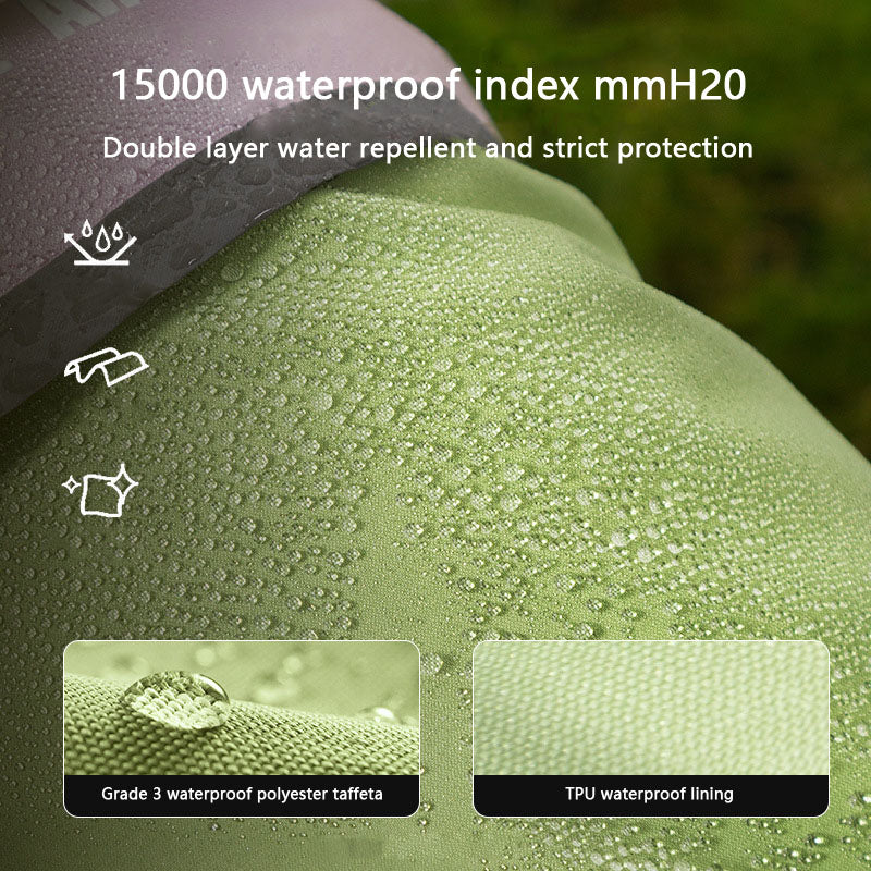 Dog Raincoat 4-Leg Waterproof Full-Cover W/Tail - Small Dogs canrusupet