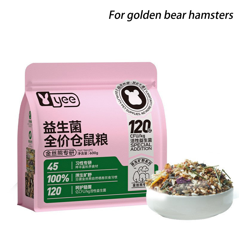 Hamster Food Freeze-dried Fruit and Vegetable Chow - canrusupet