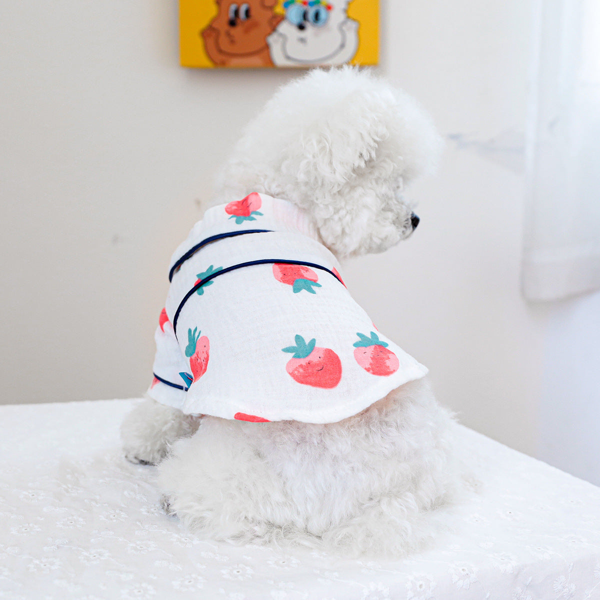 Dog Or Cat Clothes House Pajamas - canrusupet