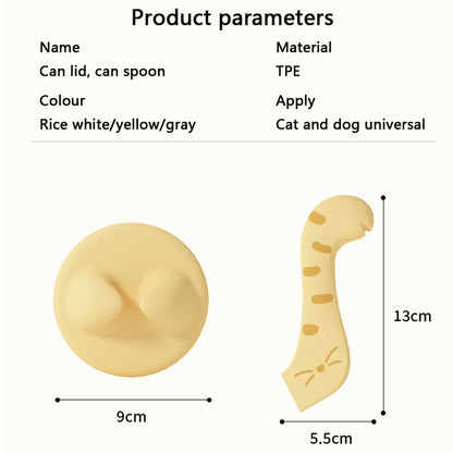 Lids  Spoons Can Opener For Pet Canned Food Special canrusupet