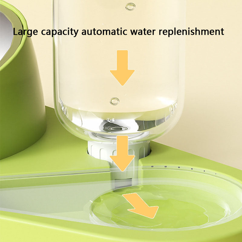 Automatic Dog Bowl Water Fountain Integrated Type canrusupet
