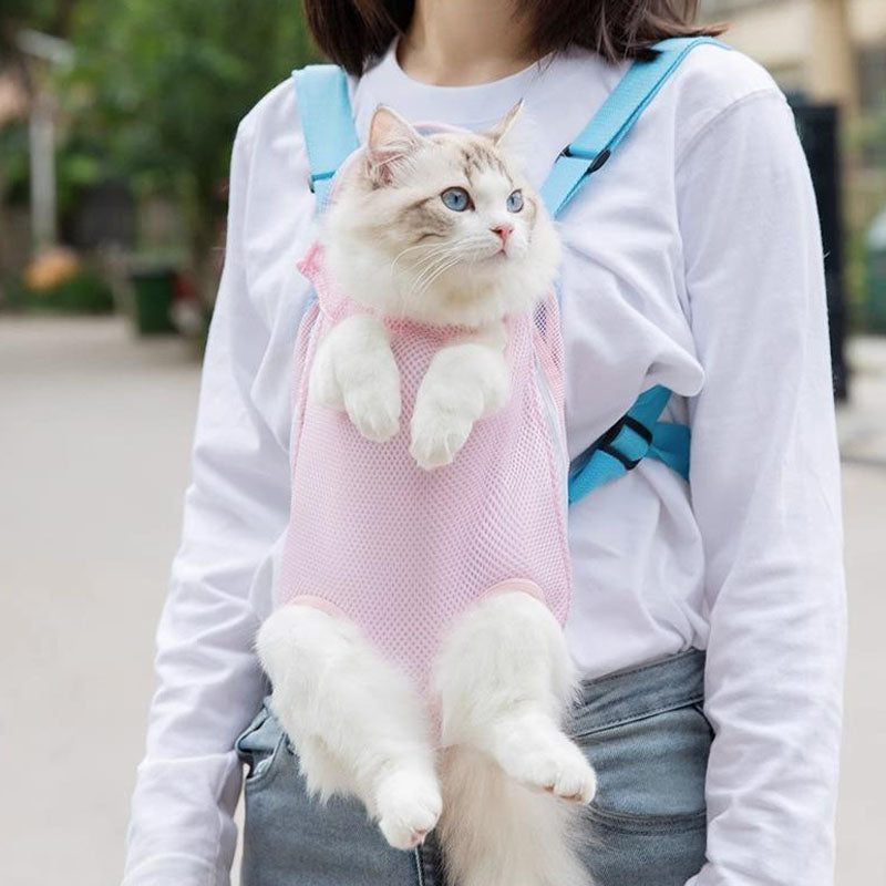 Dog Backpack Carrier - Dual Shoulder For Small Dogs & Cats canrusupet