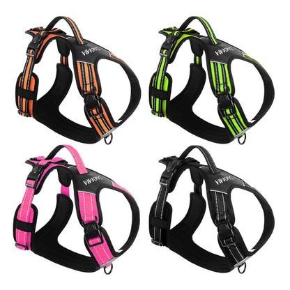 Dog Chest Strap Explosion-proof Reflective Strip Dog Leash Anti-stray Dog Leash Walking Dog Leash - canrusupet