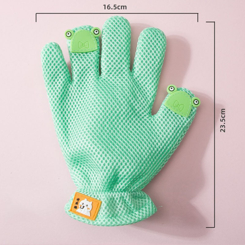 One Glove With Silicone Comb To Comb Floating Hair For Pet canrusupet