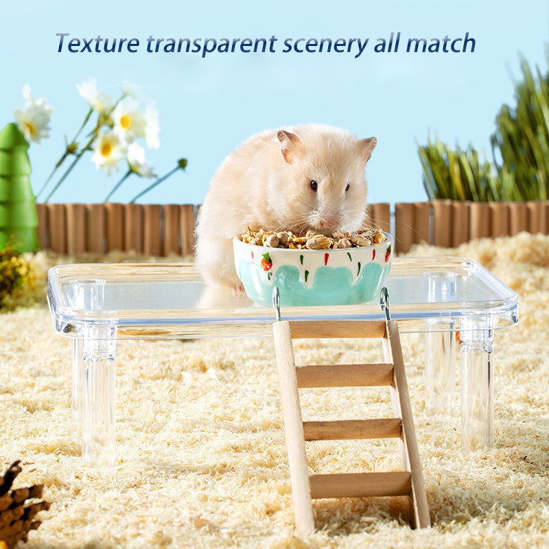 Hamster Luxury Platform Toy - canrusupet