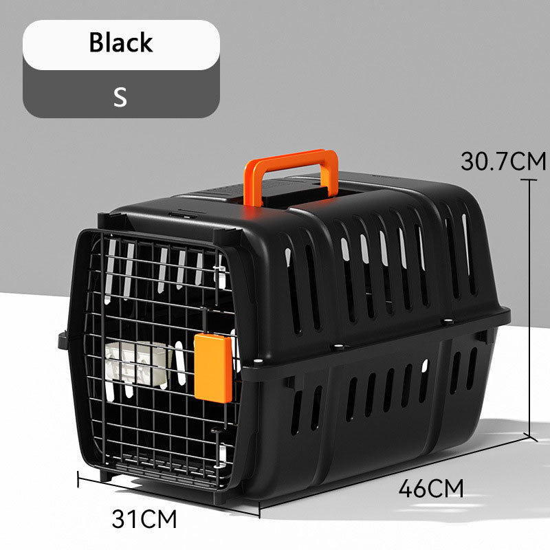 Outdoors Pet Carrier For Cats & Dogs - Portable Travel Crate canrusupet