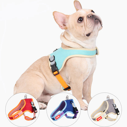 Suede Puppy Breast Harness - canrusupet