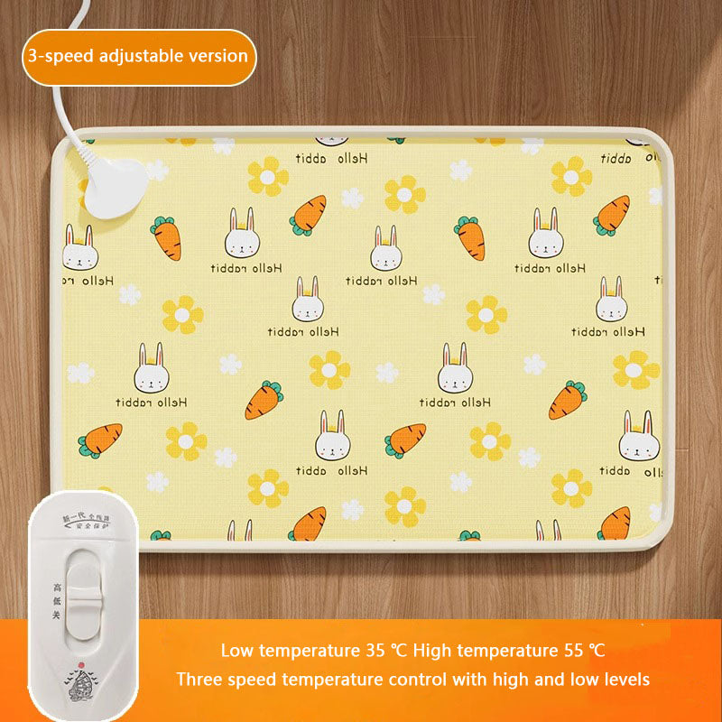 Dog Kennel Heated Pad Waterproof Heating Mat For Dogs & Cats canrusupet