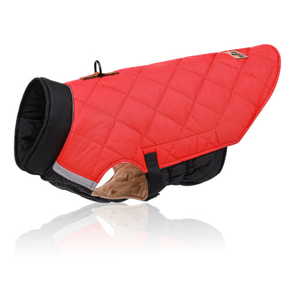 Reflective Dog Padded Jacket - canrusupet