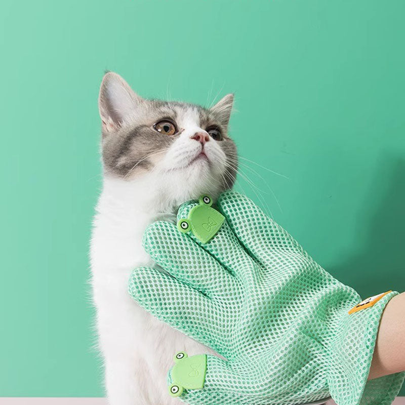 One Glove With Silicone Comb To Comb Floating Hair For Pet canrusupet