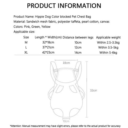 Dog Backpack Carrier - Dual Shoulder For Small Dogs & Cats canrusupet