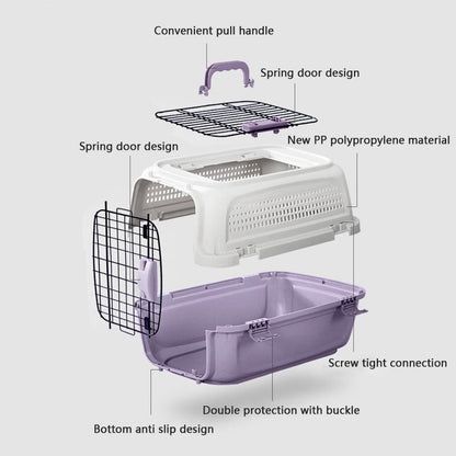 Outdoors Pet Carrier For Cats & Dogs | Portable Travel Bag canrusupet
