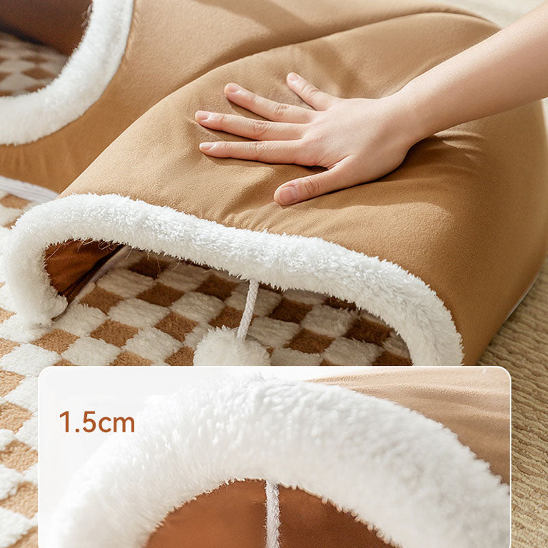 Deer Style Tunnel Design Dog Kennel Cat Nest