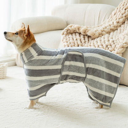 Full Package Quick Drying Dog Towel Bathrobe For Cats Dogs canrusupet