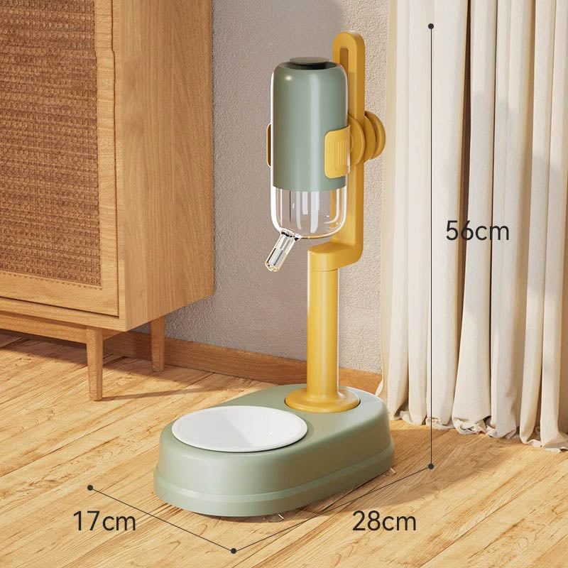 Removable Dog Bowl Water Fountain Integrated Type canrusupet