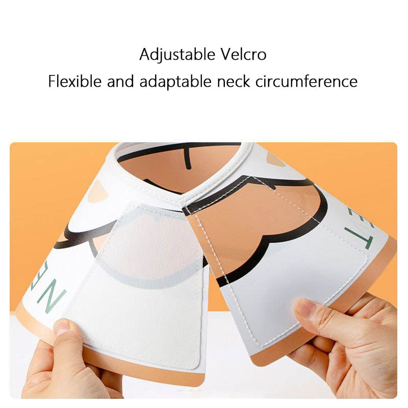 Postoperative Licking Cones Shield Neck Brace For Cats Dogs canrusupet