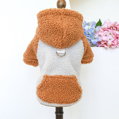 Dog Or Cat Clothes Cold Resistant Lamb Wool - canrusupet