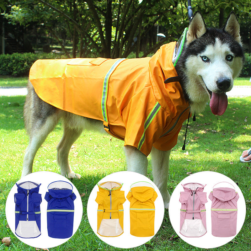 Raincoat With Clear Strap Hat - canrusupet