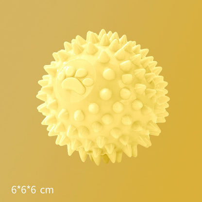 Durable Small Dog Chew Toys - Rubber Teething Bone Dog Toys canrusupet