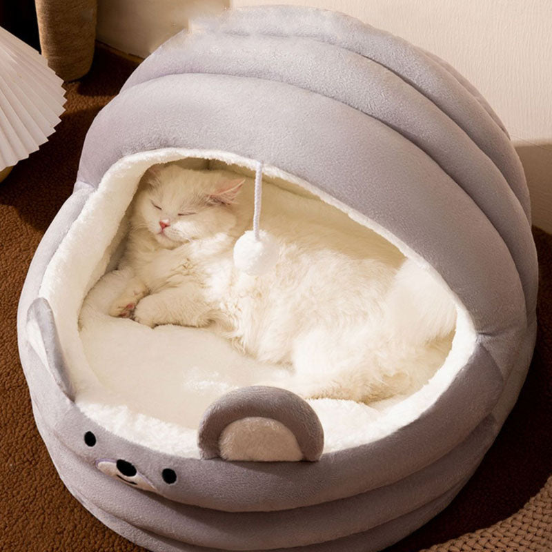 Cradle Style Semi Enclosed Dog Kennel For Small Dogs Cats canrusupet