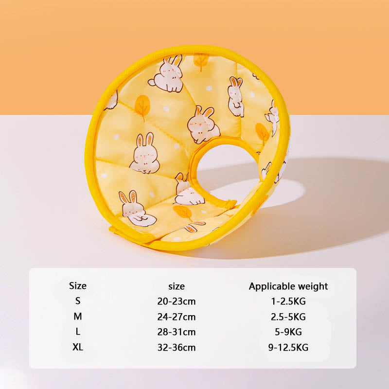 Cute Pattern Anti Licking Cones Shield Neck Brace For Pet canrusupet