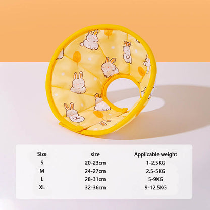 Cute Pattern Anti Licking Cones Shield Neck Brace For Pet canrusupet