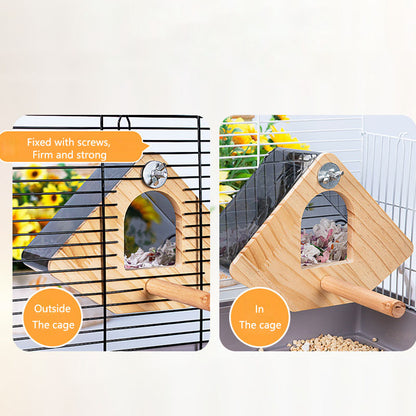 Transparent Parrot Bird Breeding Box Maternity room - canrusupet