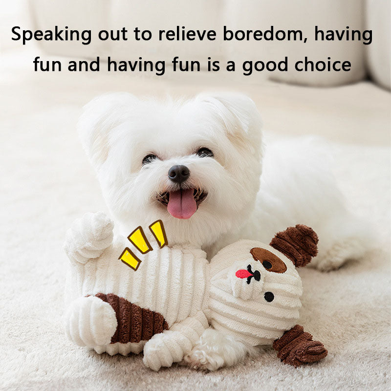 Interactive Squeaky Chew Dog Toys For Small Dogs - Plush Toy canrusupet