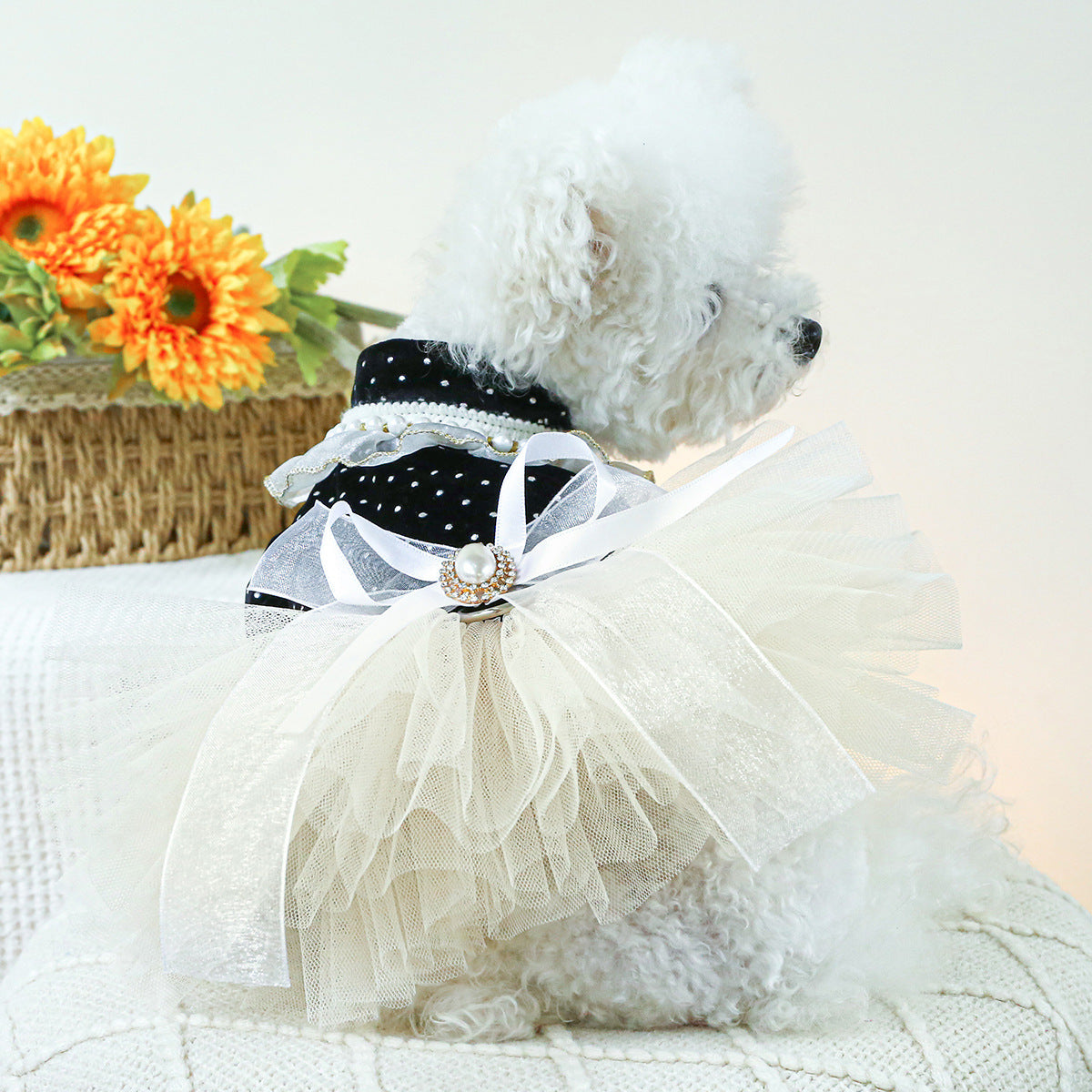 Dog Or Cat Clothes Lace dress - canrusupet