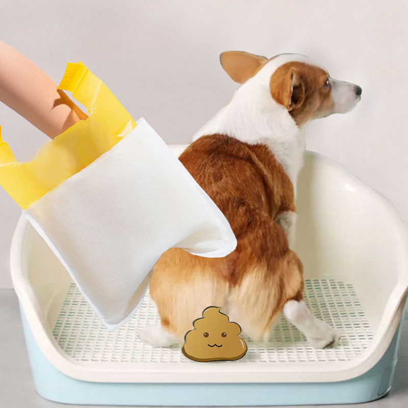 Disposable Double-layer Plastic Bags For Pick Up Dog Poop canrusupet