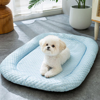 Ice Beans Cool Feeling Dog Kennel For Small Dogs Cats canrusupet