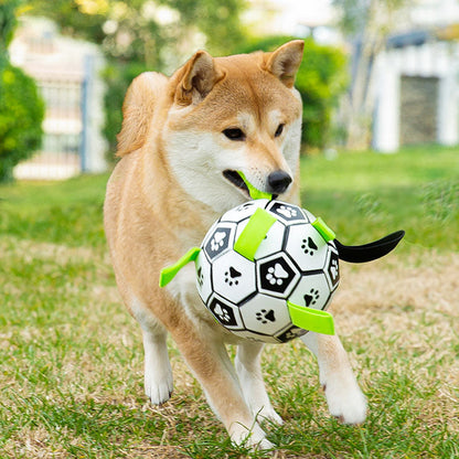 Dog Interactive Soccer Style Dog Toys canrusupet