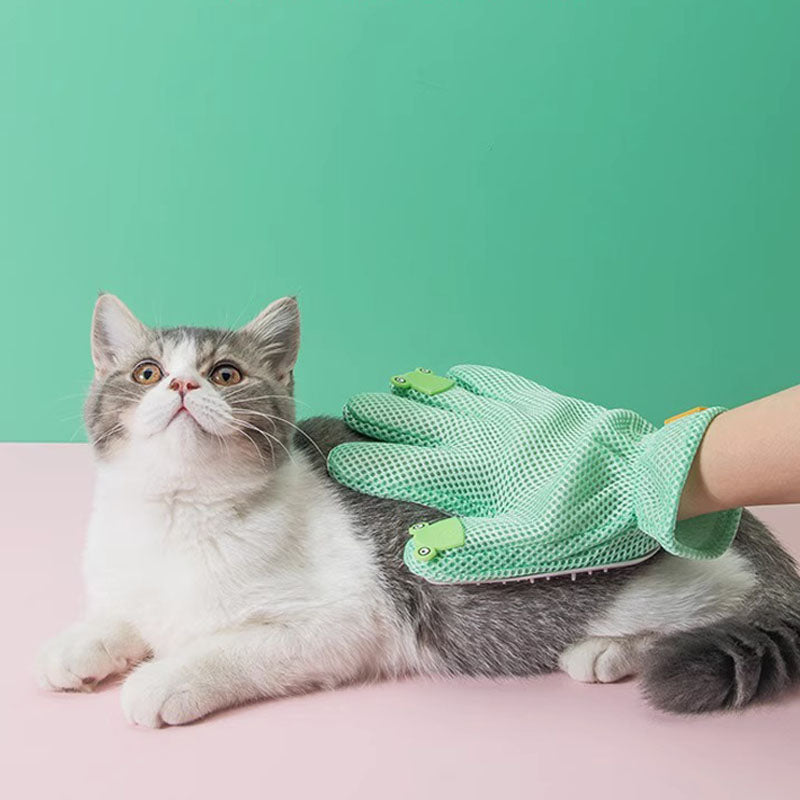 One Glove With Silicone Comb To Comb Floating Hair For Pet canrusupet
