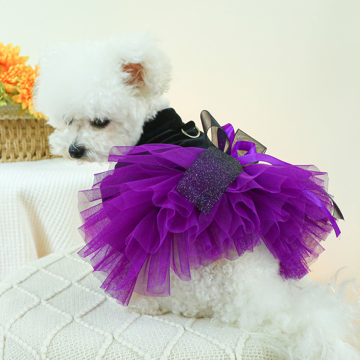 Dog Or Cat Clothes Little Witch Wedding Dress - canrusupet