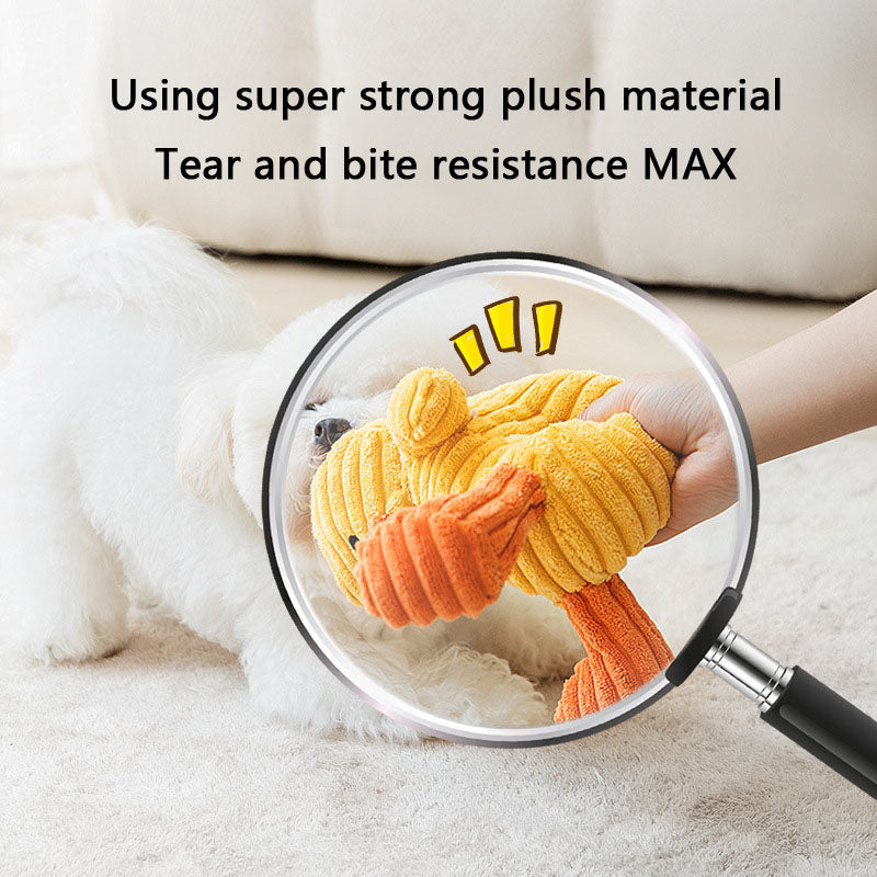 Interactive Squeaky Chew Dog Toys For Small Dogs - Plush Toy canrusupet