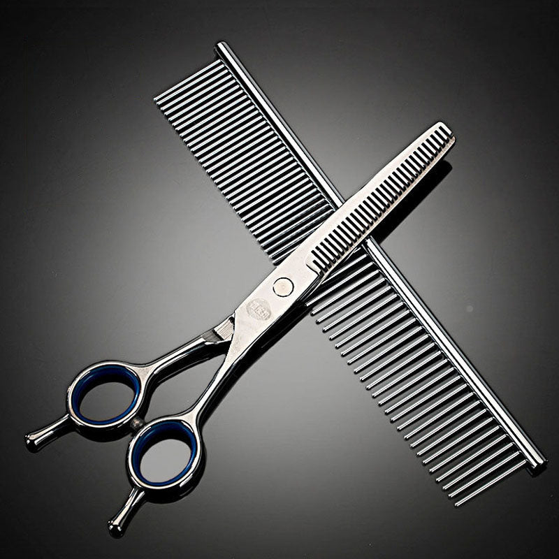 Professional Dog Grooming Scissors Hair Trimming Set canrusupet