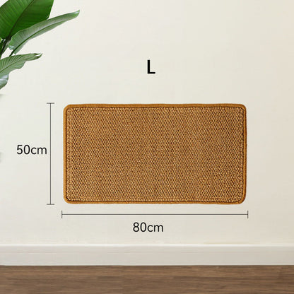 Cat Scratcher Pad - Sisal Mat For Sofa Protection & Cat Bed canrusupet