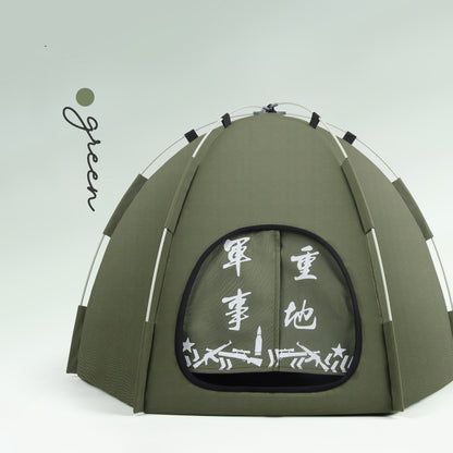 The pet Tent Folds - canrusupet