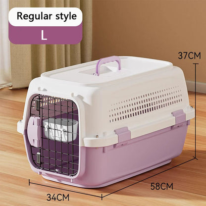 Outdoors Pet Carrier For Cats & Dogs | Portable Travel Bag canrusupet