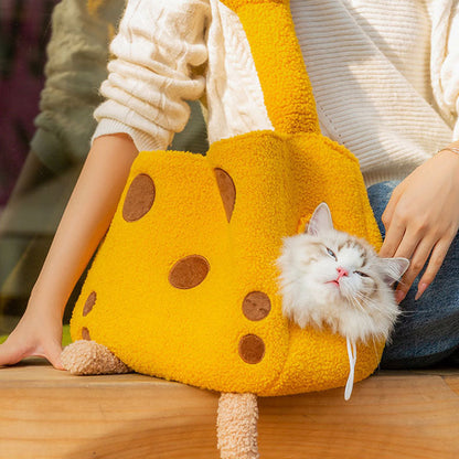 Giraffe Shape Messenger Bag For Small Dogs Cats canrusupet