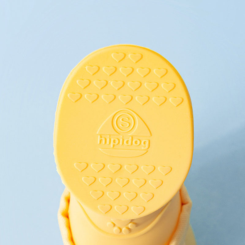 Gaobang Design Silicone Material Rain Boots For Small Dogs canrusupet