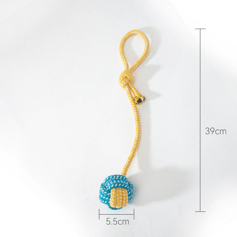Durable Rope Dog Chew Toys For Small/Medium Dogs Training canrusupet