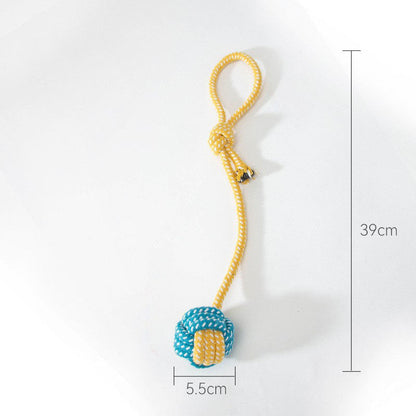 Durable Rope Dog Chew Toys For Small/Medium Dogs Training canrusupet
