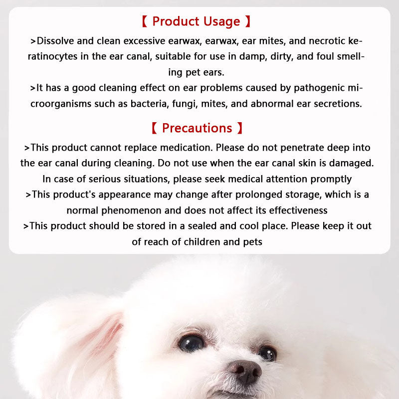 Removing Ear Mites Dog Ear Drops For Cat And Dog Universal canrusupet