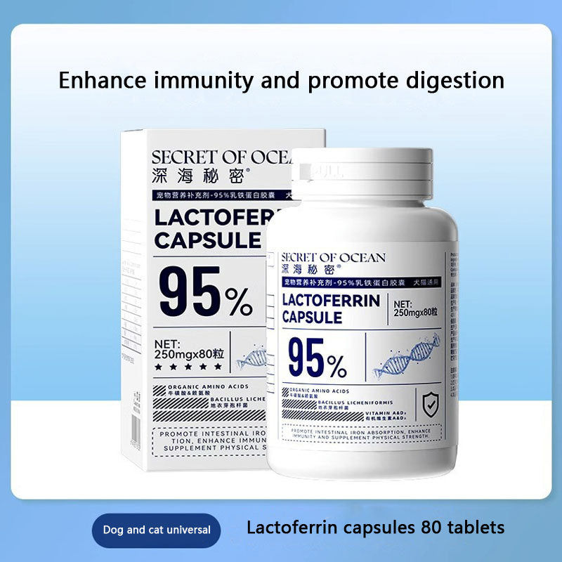 Lactoferrin Capsules Dog And Cat Universal canrusupet